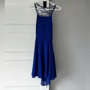 Lulus royal blue dress